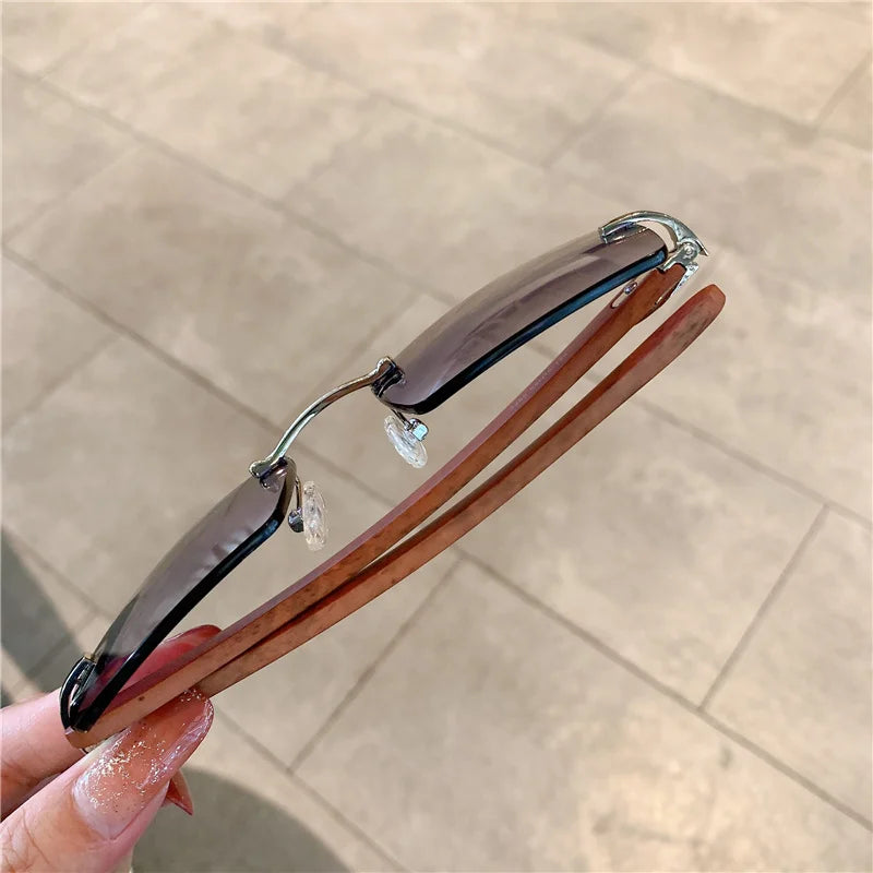 Rimless Sunglasses