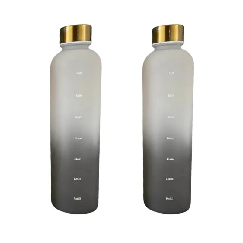 1 Litre Time Marker Water Bottle
