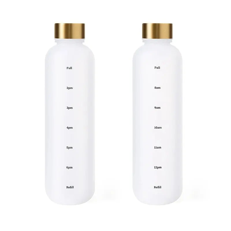 1 Litre Time Marker Water Bottle