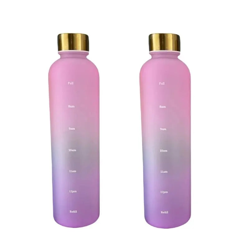 1 Litre Time Marker Water Bottle