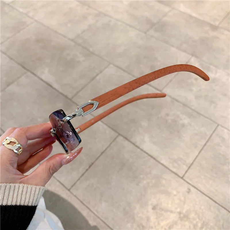 Rimless Sunglasses