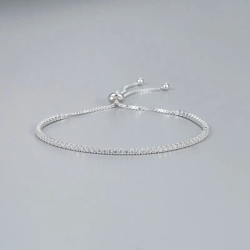 Silver Tennis Bracelet