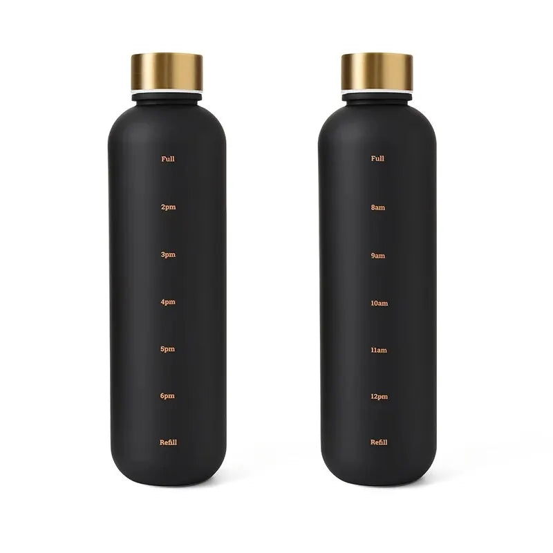 1 Litre Time Marker Water Bottle